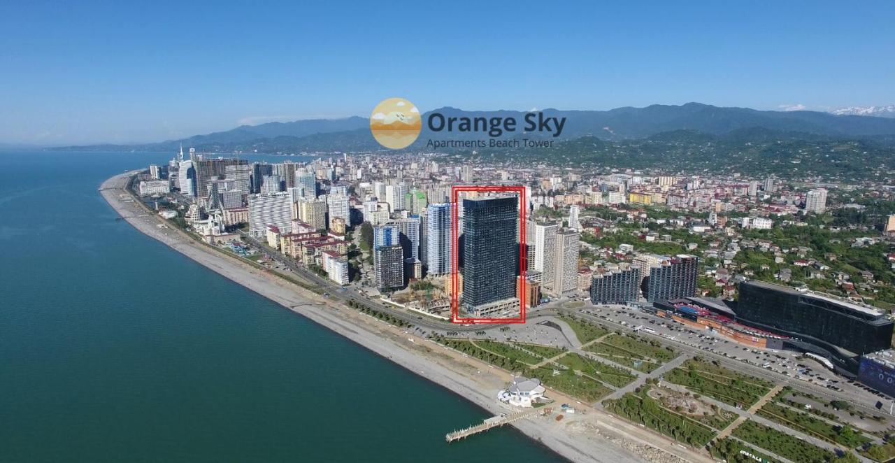 Orange Sky Apartments Beach Tower バトゥーミ エクステリア 写真